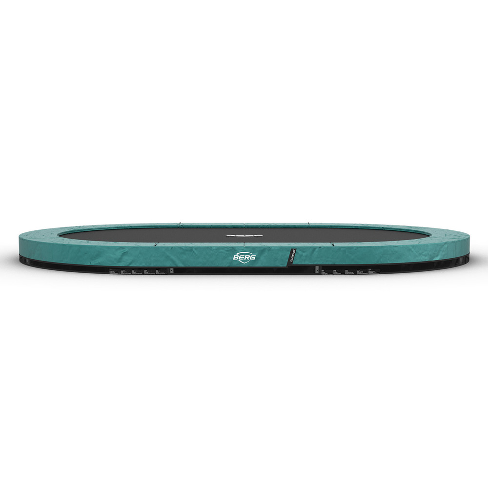 BERG Trampolin InGround GRAND Champion Green oval 350 x 250 cm (Auslaufmodell)